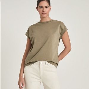 Reiss TEREZA COTTON-JERSEY T-SHIRT
